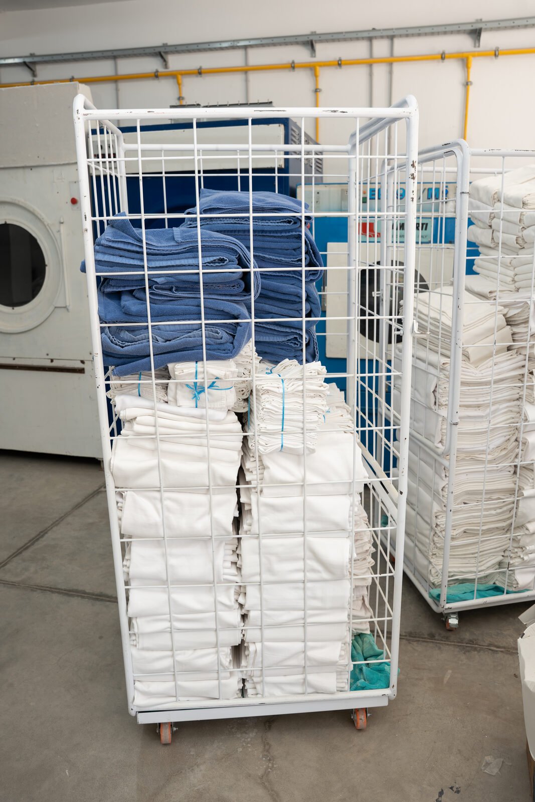 Linge emballé