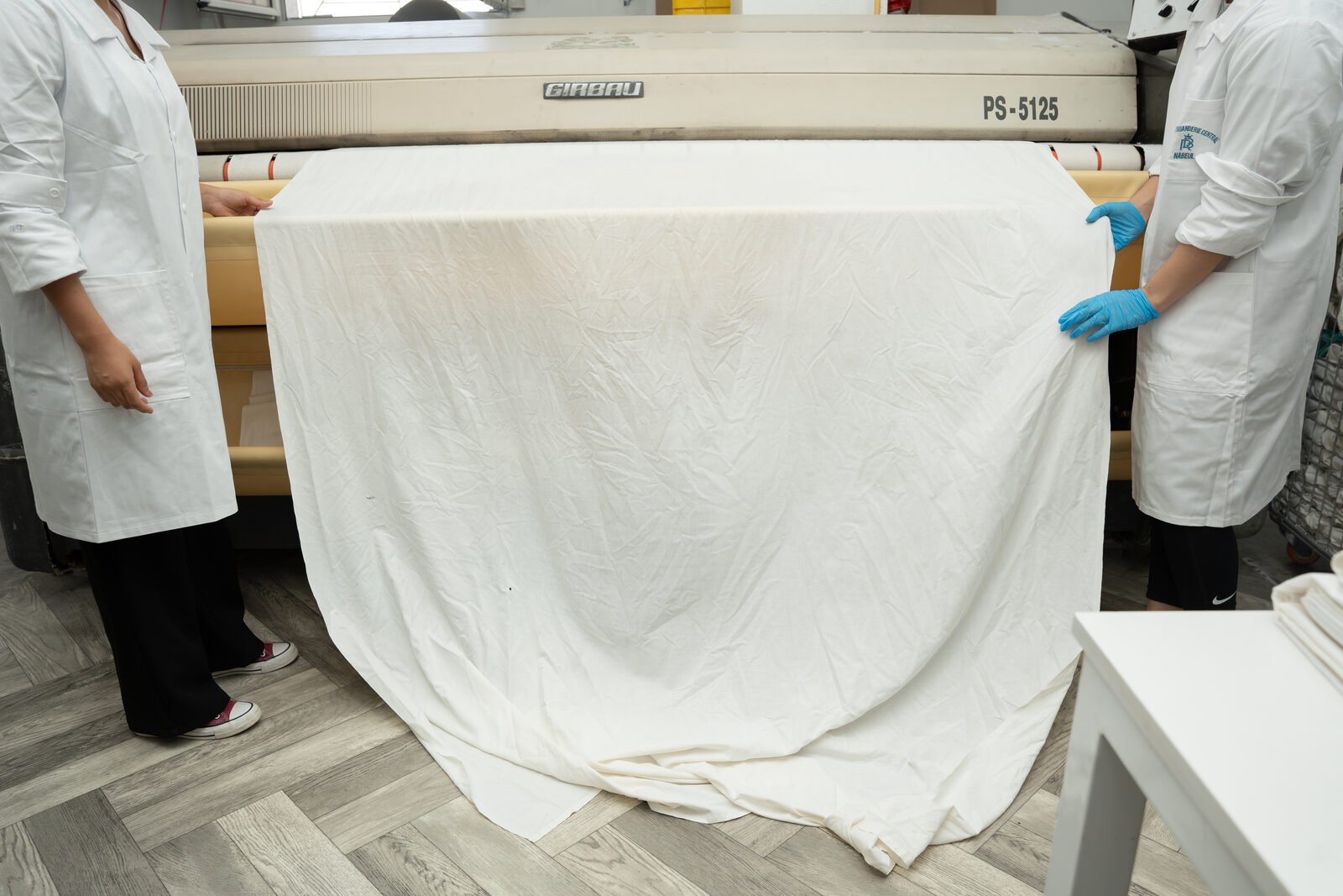 Repassage et pliage du linge