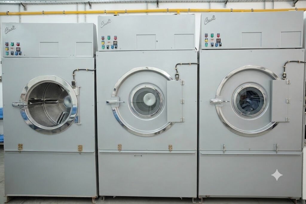 Trois laveuses frontales